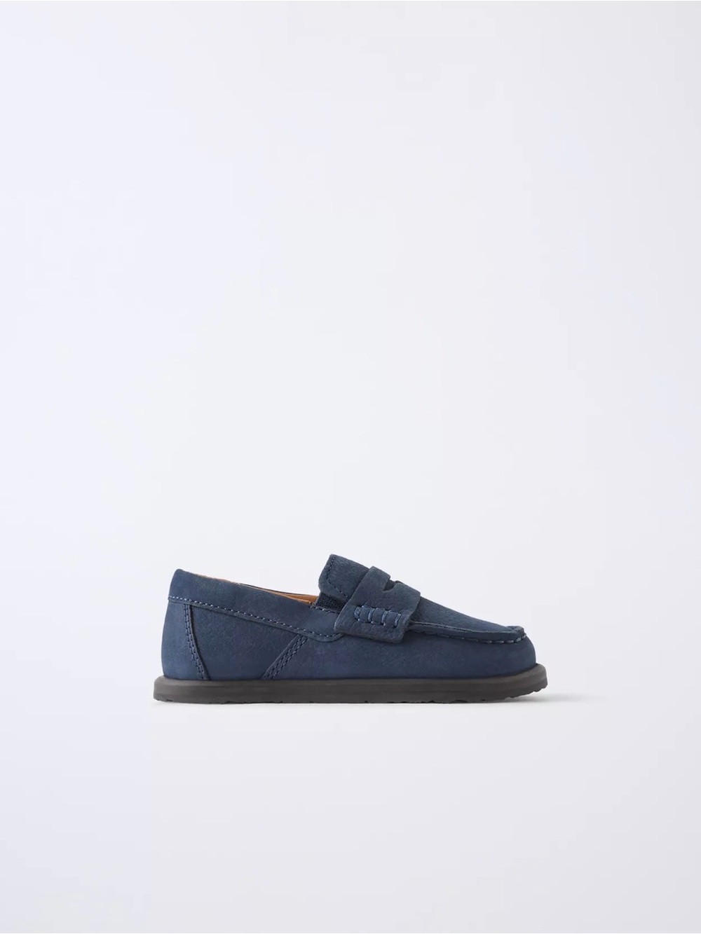Zara boy toddler  Blue Suede Loafers